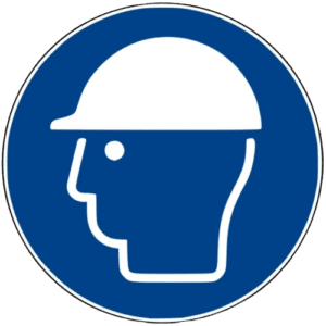 11. Safety helmet must be worn